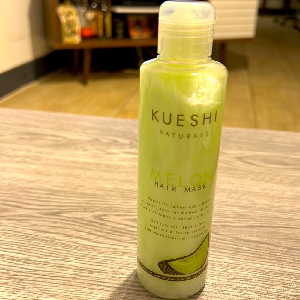 KUESHI NATURALS HAIR MASK WITH SHEA BUTTER ~ 6.76oz 200ml ~ NEW